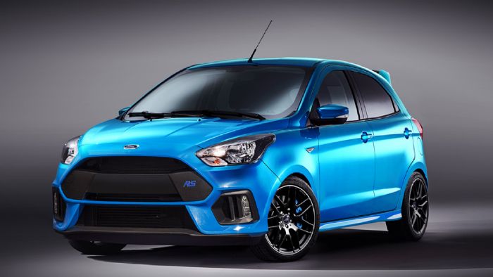 Δύσκολο να οδηγηθεί στην παραγωγή το Ford Ka+ RS. Αν όμως γινόταν αυτό, θα ήταν κάπως έτσι...